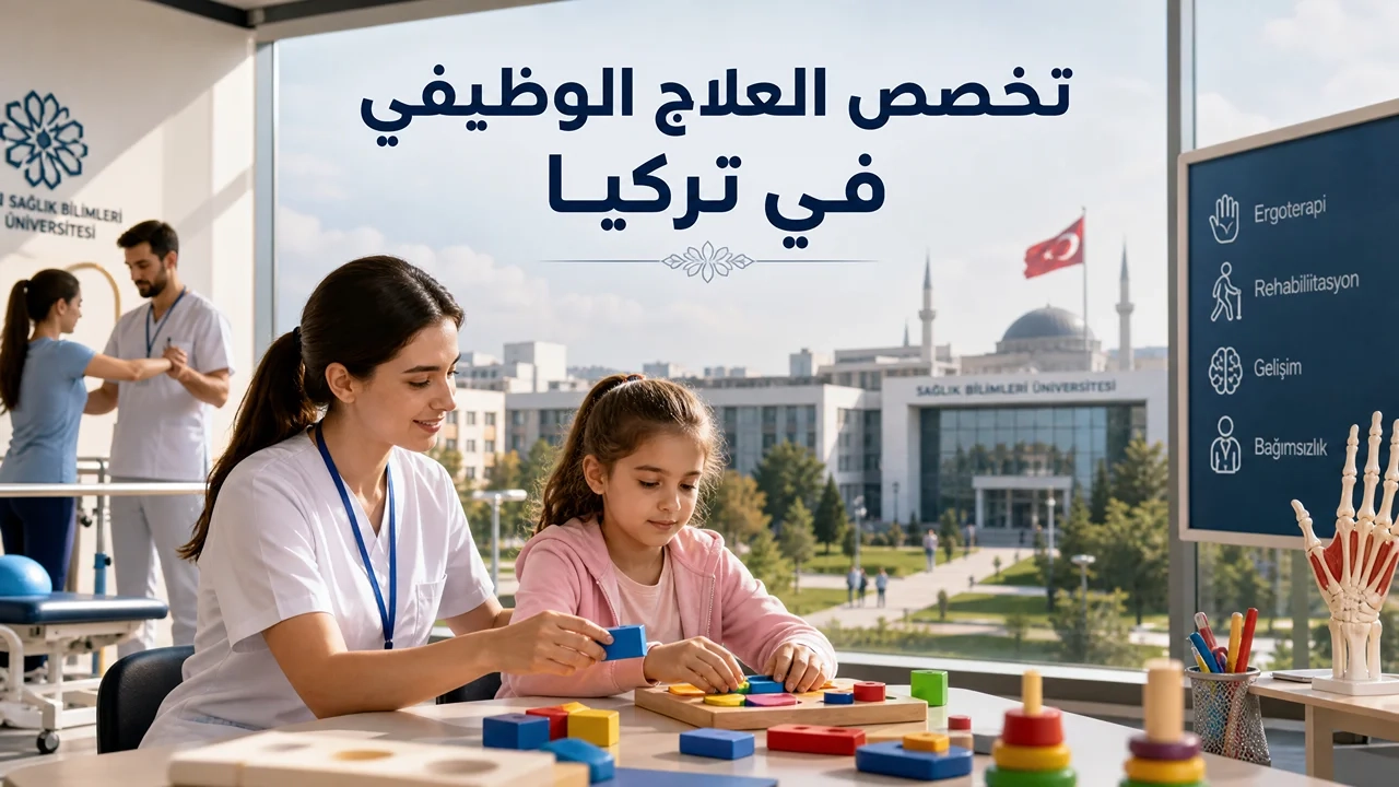 دراسة تخصص العلاج الوظيفي في تركيا: مجالات العمل وأفضل الجامعات 2026